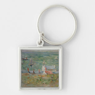 Der Hafen von Gorey auf Jersey, 1886 Schlüsselanhänger