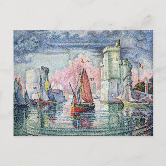 Der Hafen von La Rochelle, 1921 Postkarte (Vorderseite)