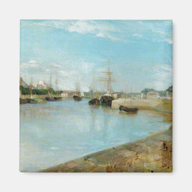 Der Hafen von Lorient Magnet (Vorne)