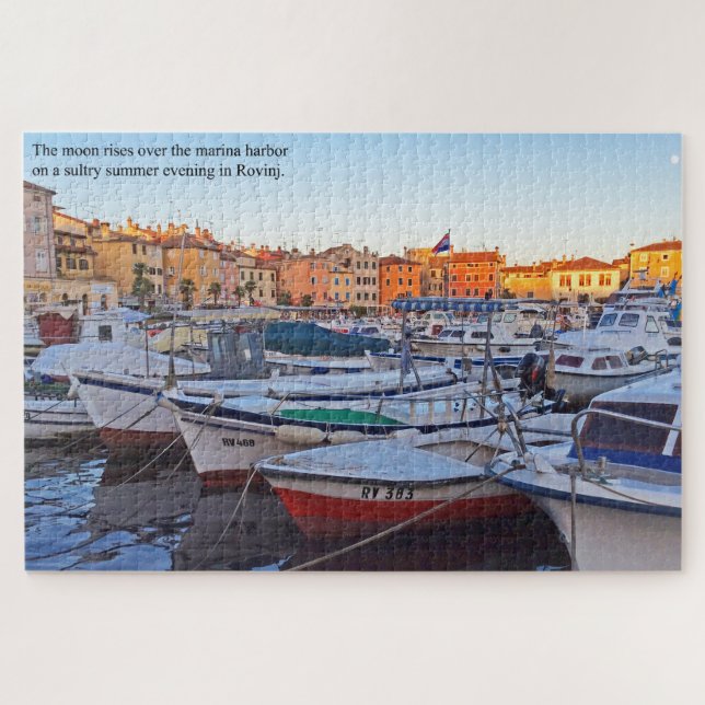 Der Hafen von Rovinj Kroatien Groß (Horizontal)