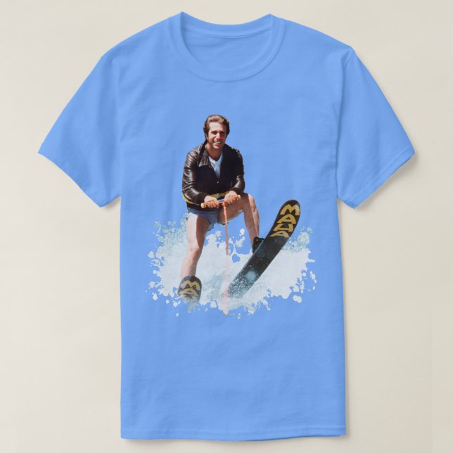 Der Hai springen T-Shirt (Design vorne)