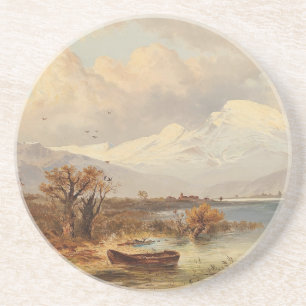 Der Haider See - Emil Barbarini Getränkeuntersetzer