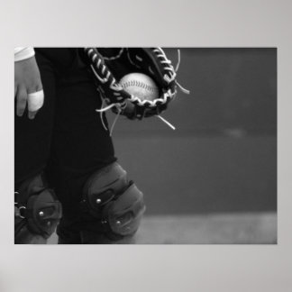 Der Haken - Schwarz-Weiß-Poster Poster