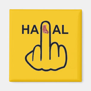 Der Halal Magnet drehen um