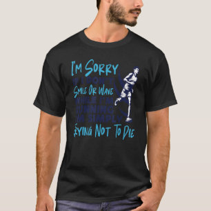Der Halbmarathon läuft, es tut mir leid, wenn ich T-Shirt