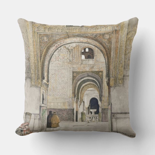 Der Hall der zwei Schwestern (Sala de Las dos Kissen (Vorderseite)