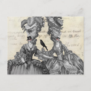Der Halloween-Ball Postkarte