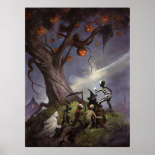 Der Halloween-Baum Poster