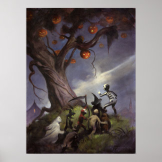 Der Halloween-Baum Poster