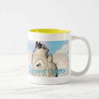 Der Halo des Himmels Zweifarbige Tasse