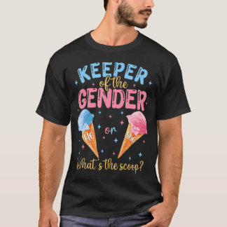 Der Halter der geschlechtsspezifischen Eiscreme, w T-Shirt