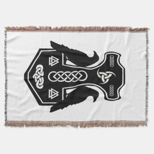 Der Hammer keltischen Knoten-Skandinavierthors Decke