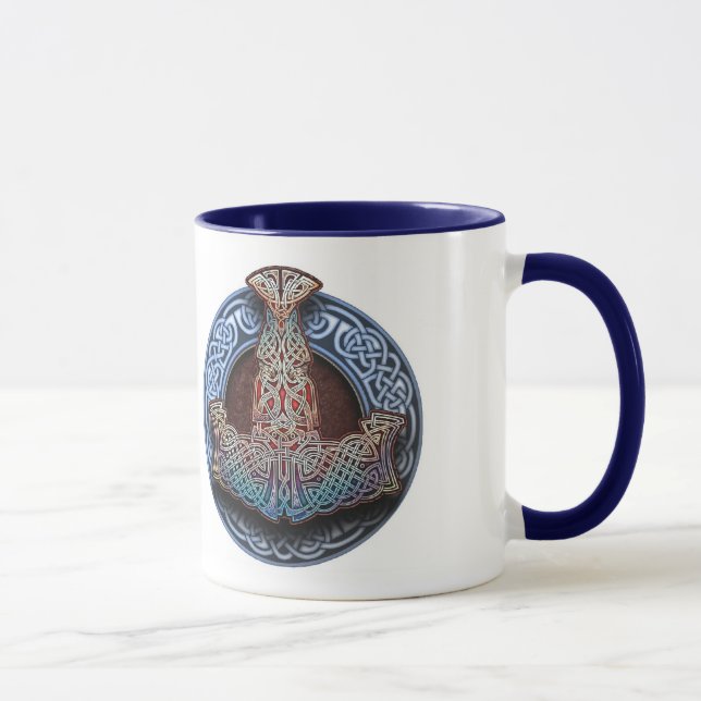 Der Hammer-Tasse des Thors Tasse (Rechts)