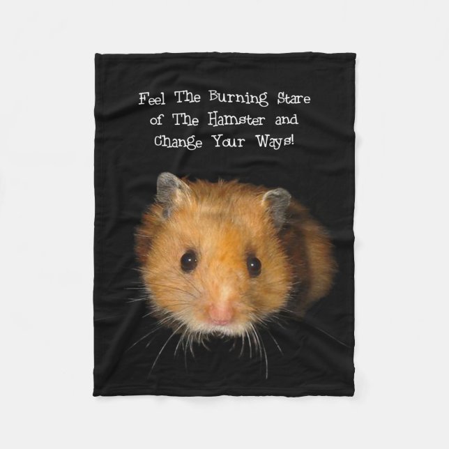 Der Hamster Fleecedecke (Vorderseite)
