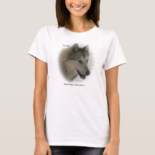 Der Hanes ComfortSoft® der Wolf-Frauen T - Shirt