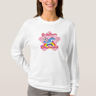 Der Hanes der Frauen langer Hülsen-Nano-T - Shirt