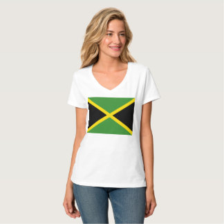 Der Hanes der Frauen Nano-V-Hals T - Shirt
