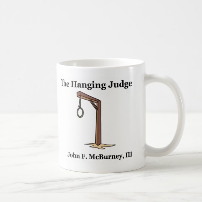 Der hängende Richter Kaffeetasse (Rechts)