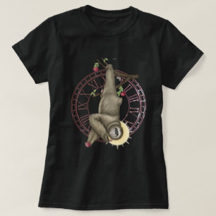 Der hängende Sloth-T - Shirt