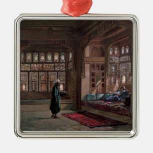 Der Harem von Scheich Sadat, Kairo, 1870 Ornament Aus Metall