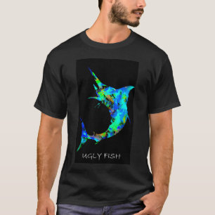 Der hässliche Fisch (Blauer Marlin) T-Shirt