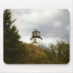 Der Hauptleuchtturm der Eule an einem bewölkten Mousepad
