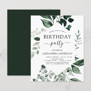 Der Haushalt Geburtstagsparty Frühling botanische 