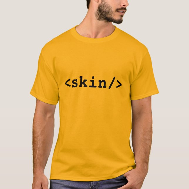 der HAUT-Umbau (mit Spezifikation) T-Shirt (Vorderseite)