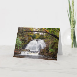 Der Hawkesfall im Herbst Karte