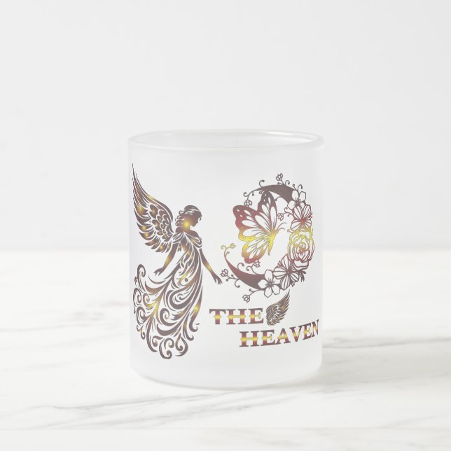 Der Heaven Glasbecher Mattglastasse (Mittel)