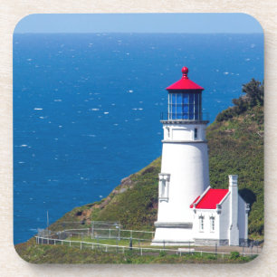 Der Heceta Head Leuchtturm bei Florence Getränkeuntersetzer