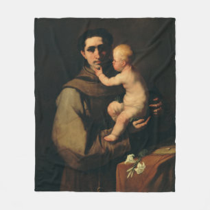 Der Heilige Antonius von Padua von Luca Giordano Fleecedecke