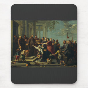Der Heilige Antonius von Padua von Willem van Herp Mousepad