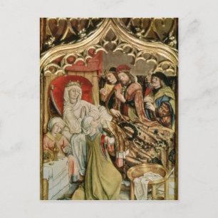 Der heilige Elisabeth Altarpiece Postkarte