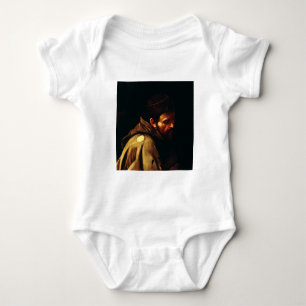 Der heilige Franziskus von Caravaggio Barock-Meist Baby Strampler