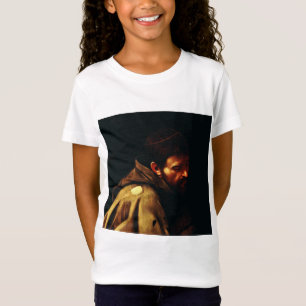 Der heilige Franziskus von Caravaggio Barock-Meist T-Shirt