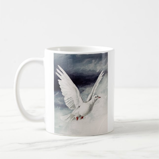 Der heilige Geist in Form einer Taube Kaffeetasse (Links)