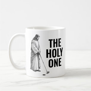 Der Heilige - Golfender Jesus Kaffeetasse