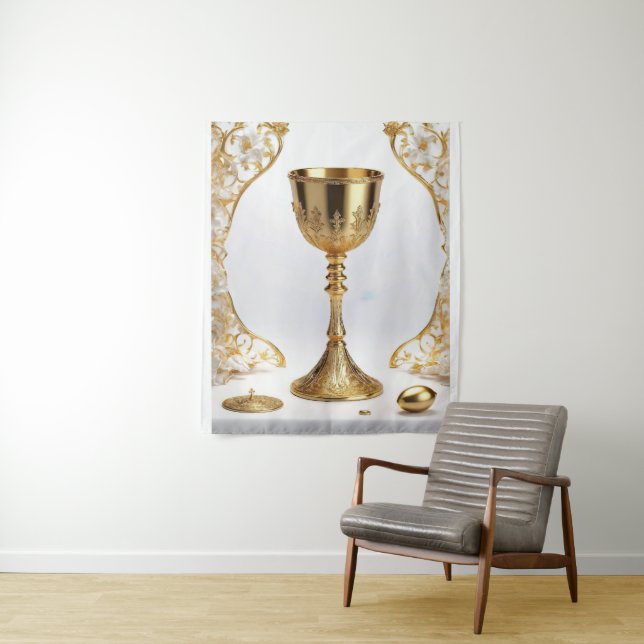 Der heilige Gral katholisch Wandteppich (Beispiel)