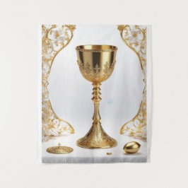 Der heilige Gral katholisch Wandteppich