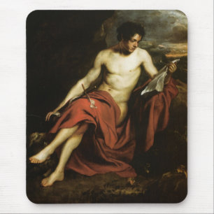 Der Heilige Johannes der Täufer in der Wildnis Mousepad