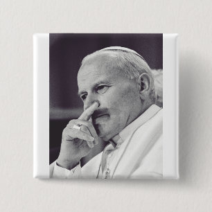 Der Heilige Johannes Paul II. Der große Kommunikat Button