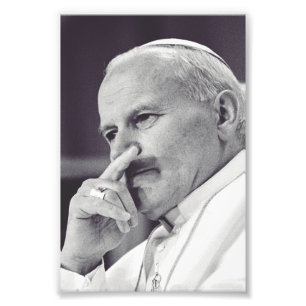 Der Heilige Johannes Paul II. Der große Kommunikat Fotodruck