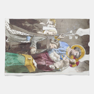 Der heilige Joseph-Patron der Universellen Kirche Geschirrtuch
