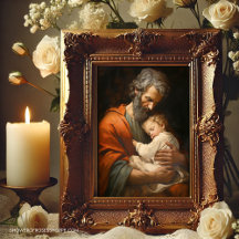 Der heilige Joseph und das Kind Jesus Religious