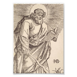 Der heilige Judas Thaddäus, Apostel und Märtyrer Fotodruck
