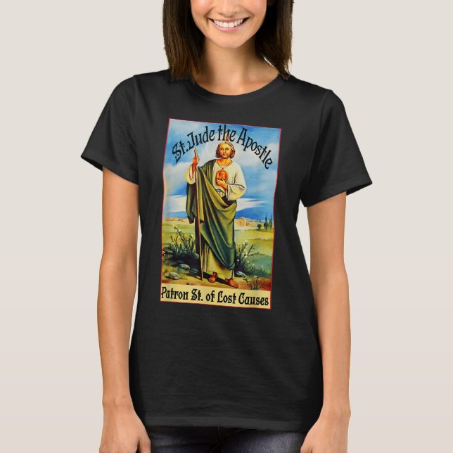 Der Heilige Jude, der Apostel Jesu verliert, verur T-Shirt (Vorderseite)