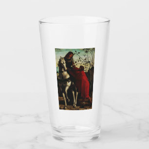 Der Heilige Martin von Tours teilt den Mantel Fine Glas