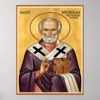 Der heilige Nikolaus, der Wunderwirker, neue engli
