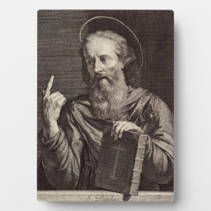 Der heilige Paulus, der Apostel Schutzpatron der S Fotoplatte